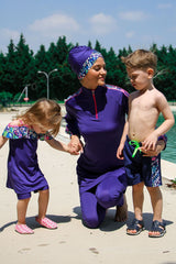 Marina Erkek Çocuk Lacivert Desenli Şort B2202