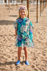 Çocuk Desenli Renkli Pareo P2419