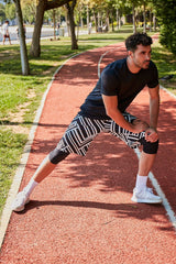 Siyah Erkek Yüzme Tişört T2342