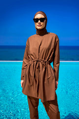 Andalus Tesettür Mayo A2502-3 Kahve