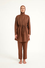 Andalus Tesettür Mayo A2502-3 Kahve