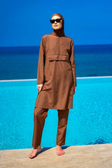 Andalus Tam Kapalı Tesettür Mayo - A2503-3