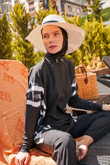 Fiyonklu Ekru Geniş Hasır Şapka 1423218