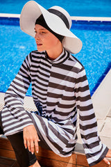 Siyah Tam Kapalı Tesettür Mayo 1951