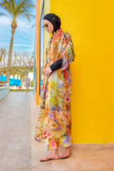 Marina Renkli Pareo Kimono – P2512