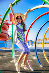 Marina UPF50+ Korumalı Kız Çocuk Mayo - C2503