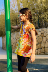 Marina UPF50+ Korumalı Kız Çocuk Mayo - C2504