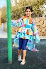 Marina Kız Çocuk Şifon Kimono - CP2505