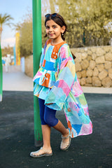 Marina Kız Çocuk Şifon Kimono - CP2505