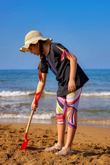 Marina UPF50+ Korumalı Kız Çocuk Mayo - C2507