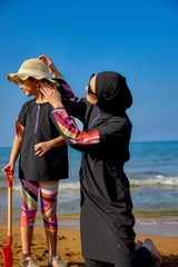 Marina UPF50+ Korumalı Kız Çocuk Mayo - C2507