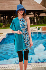 Turkuaz Plaj Havlusu PH23-13307