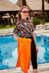 Turuncu Plaj Havlusu PH23-12092