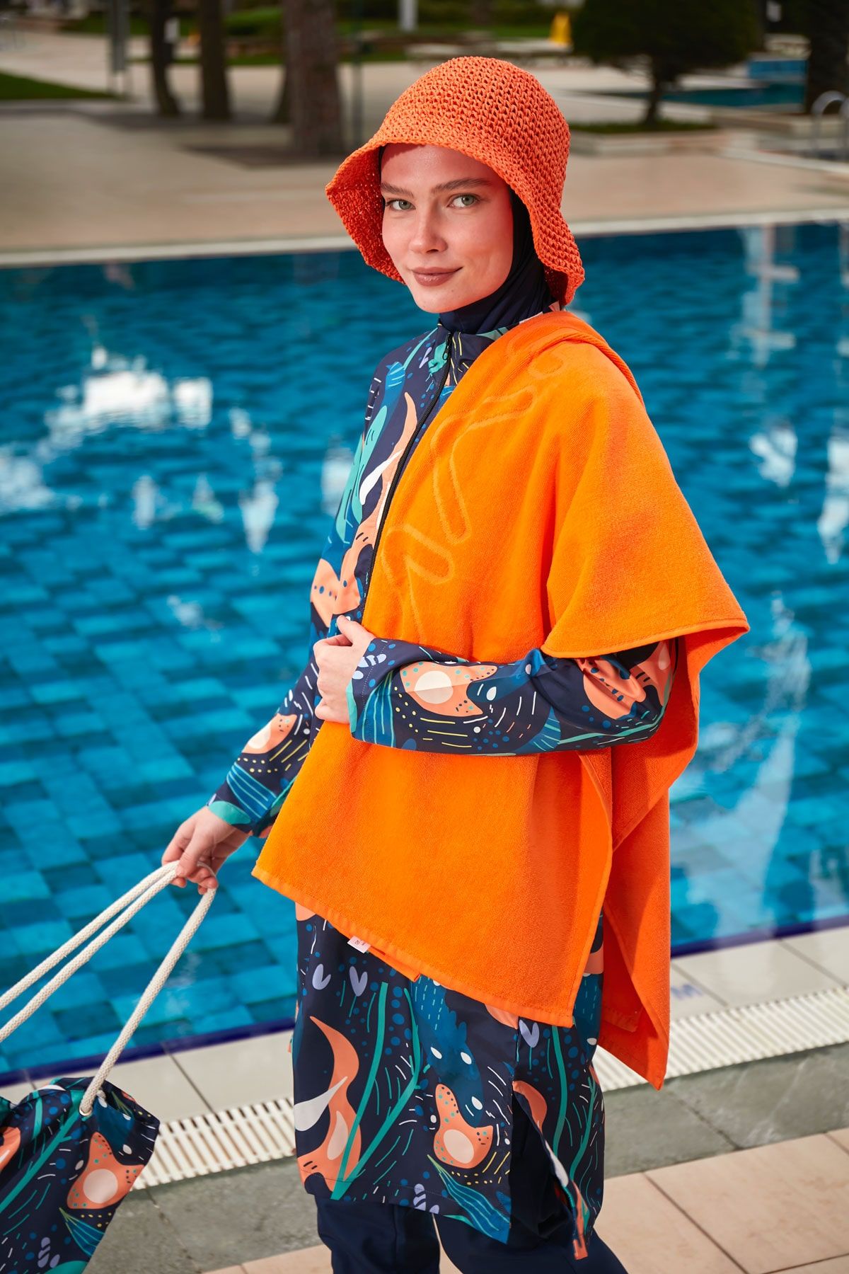 Turuncu Plaj Havlusu PH23-12092