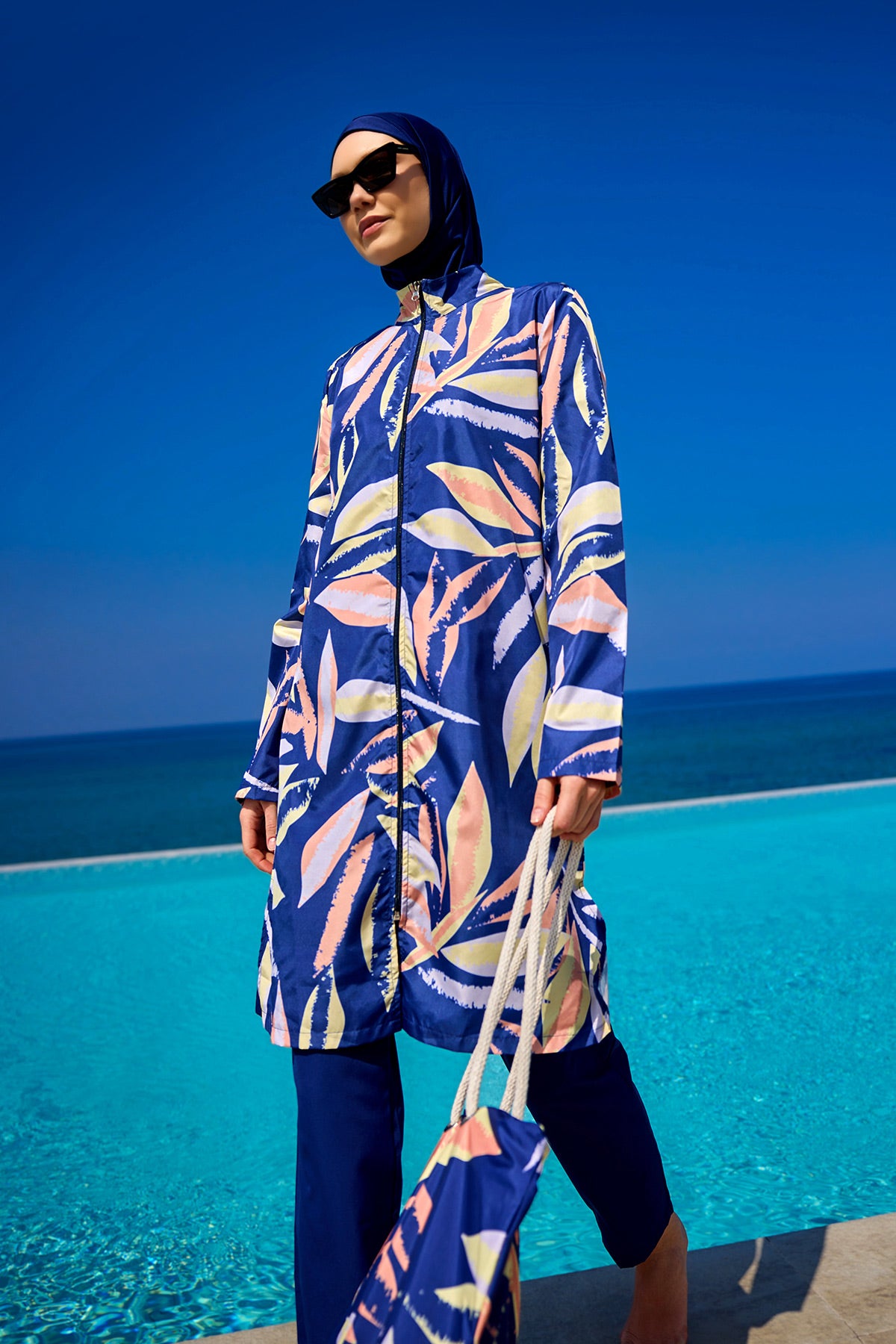 Rivamera Tesettür Mayo R2508 - Lacivert