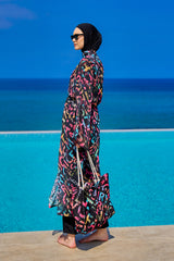 Rivamera Desenli Pareo Kimono – RP2507