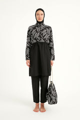 Rivamera Tesettür Mayo R2509 - Siyah