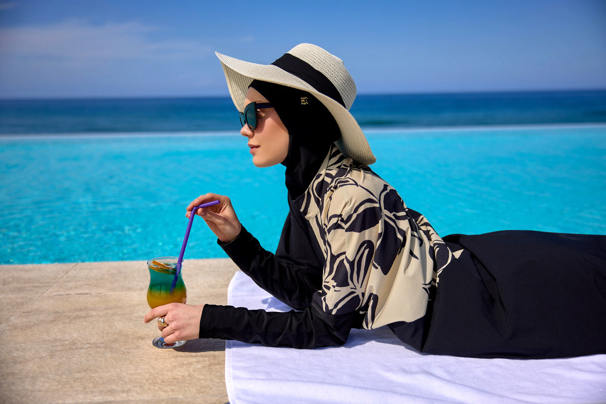 Büyük Beden Tesettür Mayo