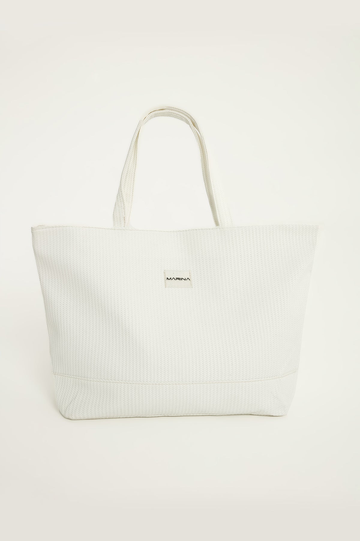 Beyaz Plaj Çantası CA2502-2