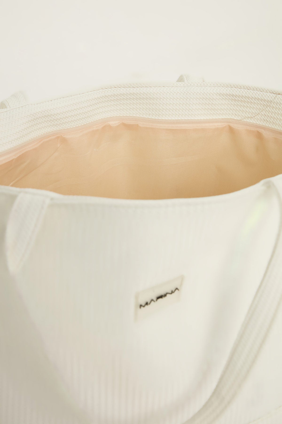 Beyaz Plaj Çantası CA2502-2