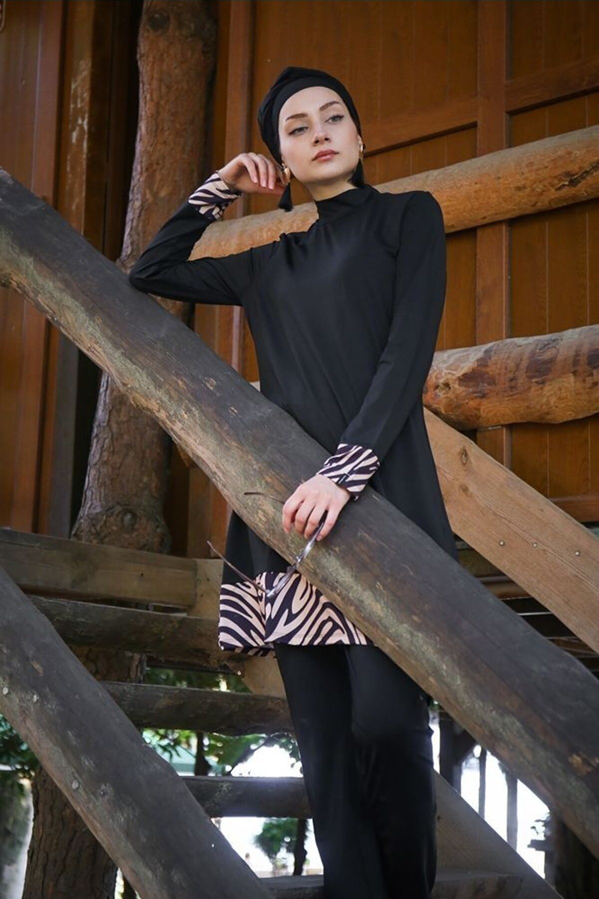 Marina Tesettür Mayo 1978-Siyah