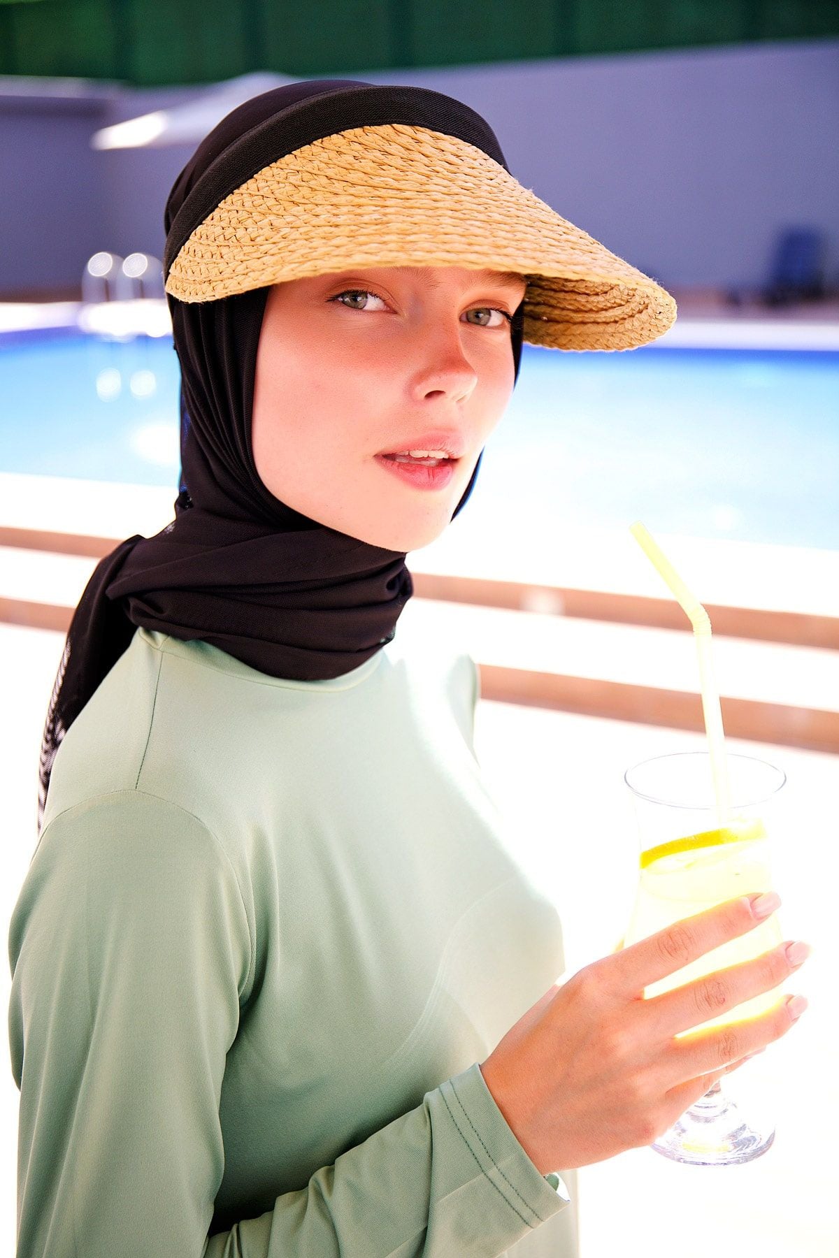 Siyah Şeritli Camel Vizör Şapka 14402 Ürün ana görseli