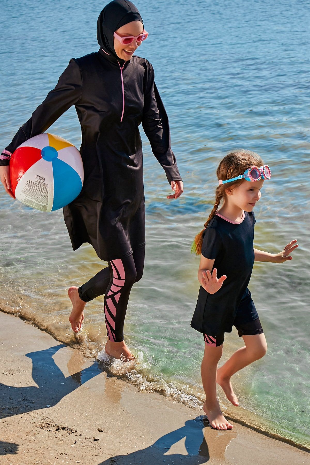 Taytlı Siyah Çocuk Mayo K2336 Ürün ana görseli