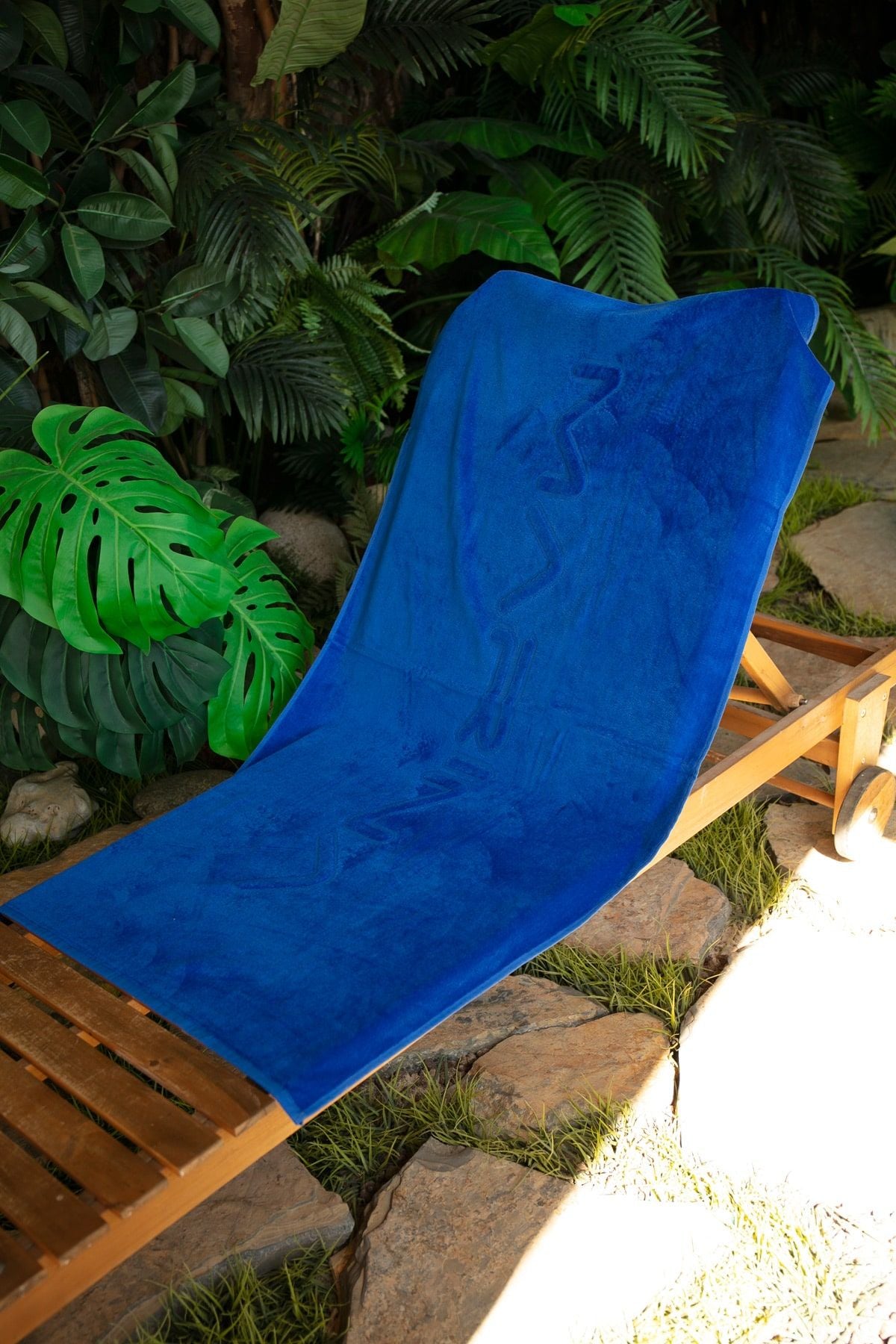 Lacivert Plaj Havlusu PH23-13263