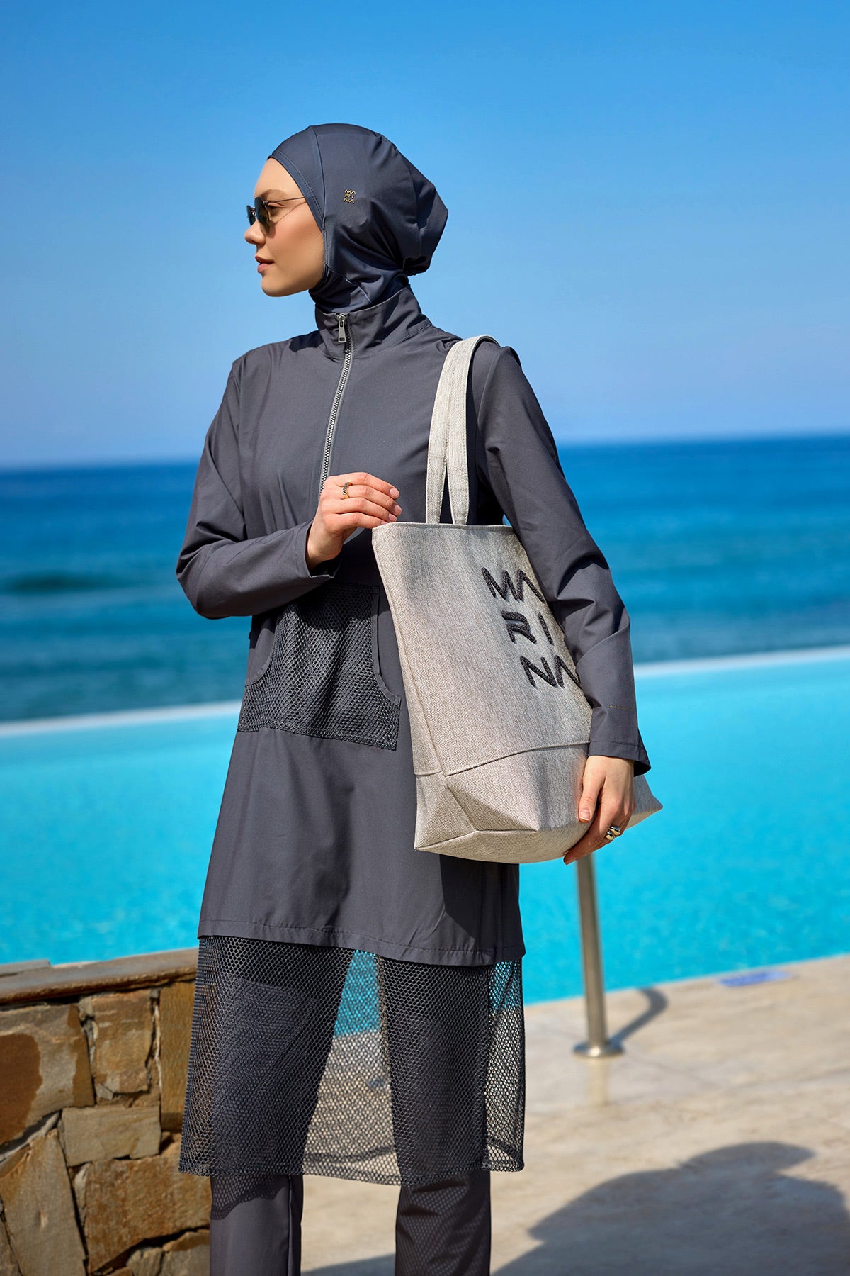 Krem Çanta Nakışlı CA2501-3