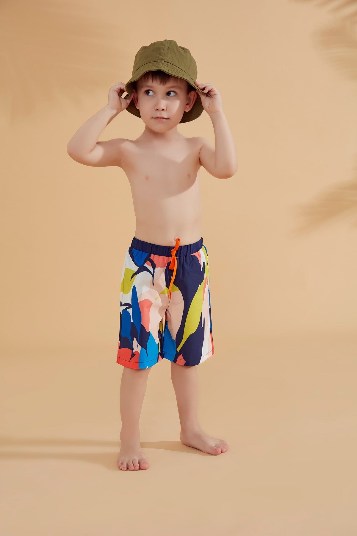 Lacivert Renkli Erkek Çocuk Şort B2360