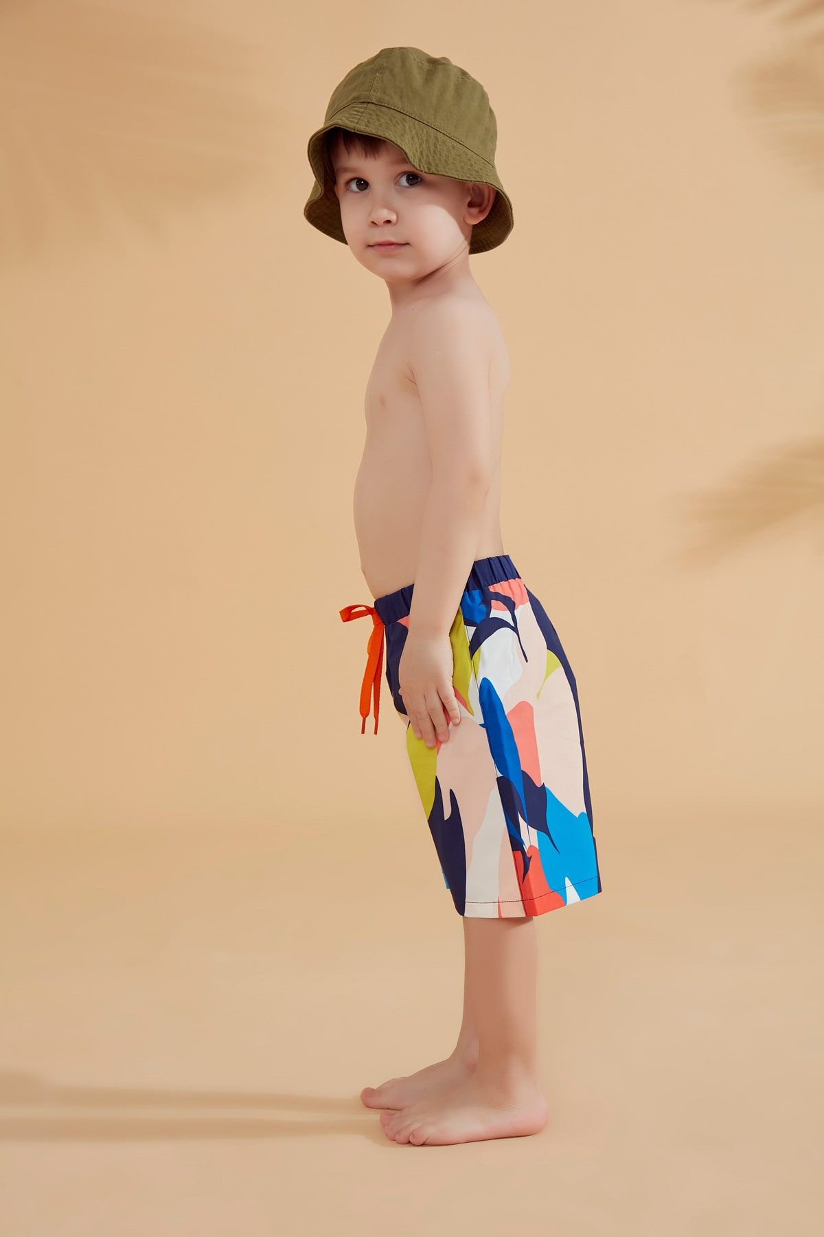 Lacivert Renkli Erkek Çocuk Şort B2360