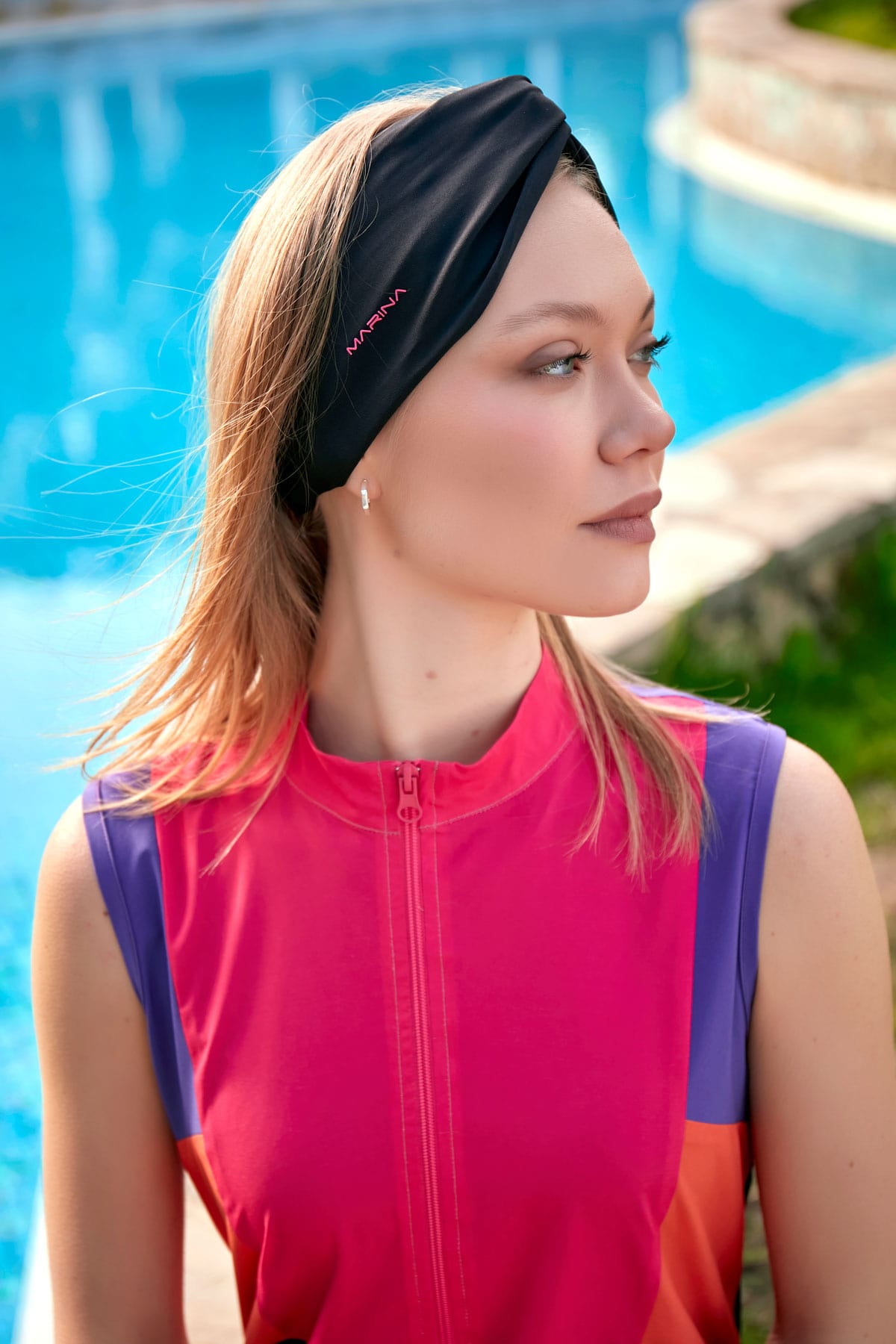 Siyah Yüzme Bandanası BN2404