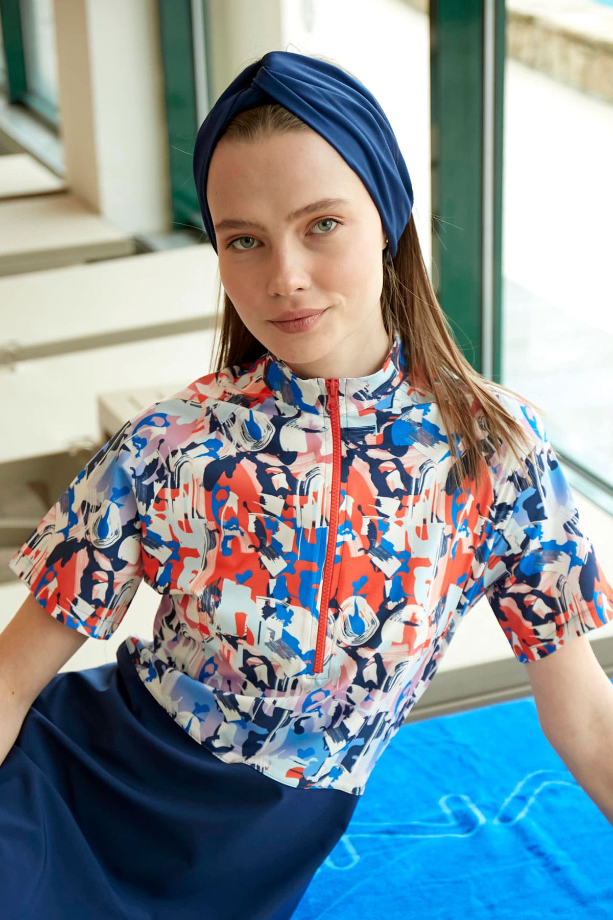 Lacivert Yüzme Bandanası BN2403