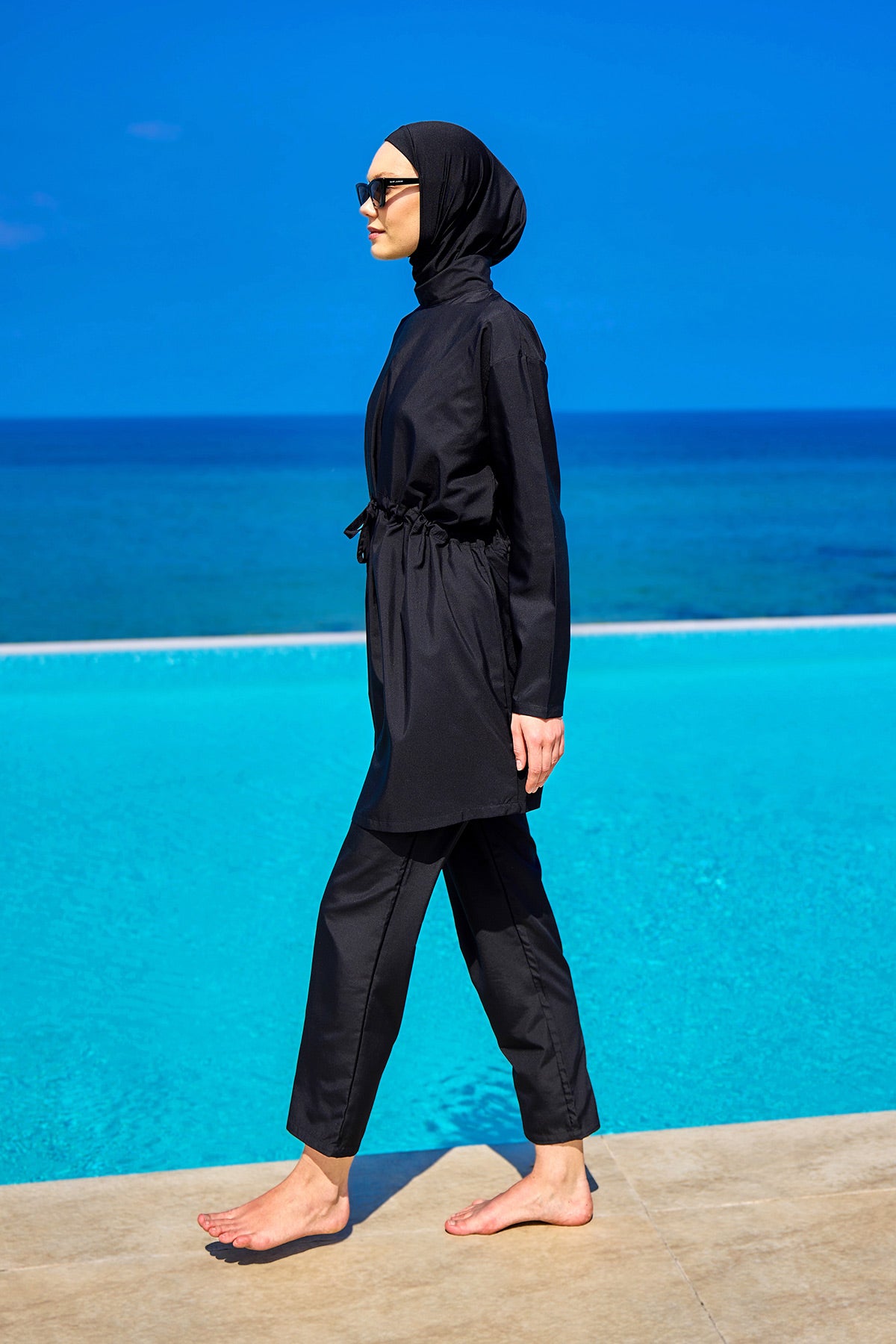 Andalus Tesettür Mayo A2502-1 Siyah