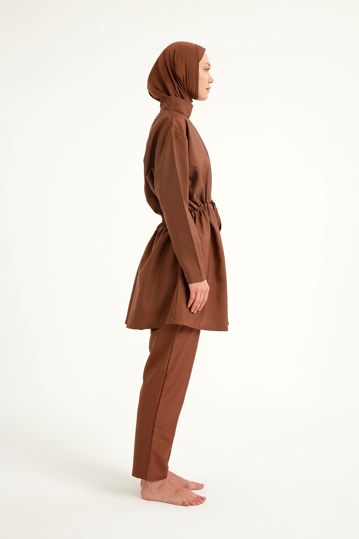 Andalus Tesettür Mayo A2502-3 Kahve