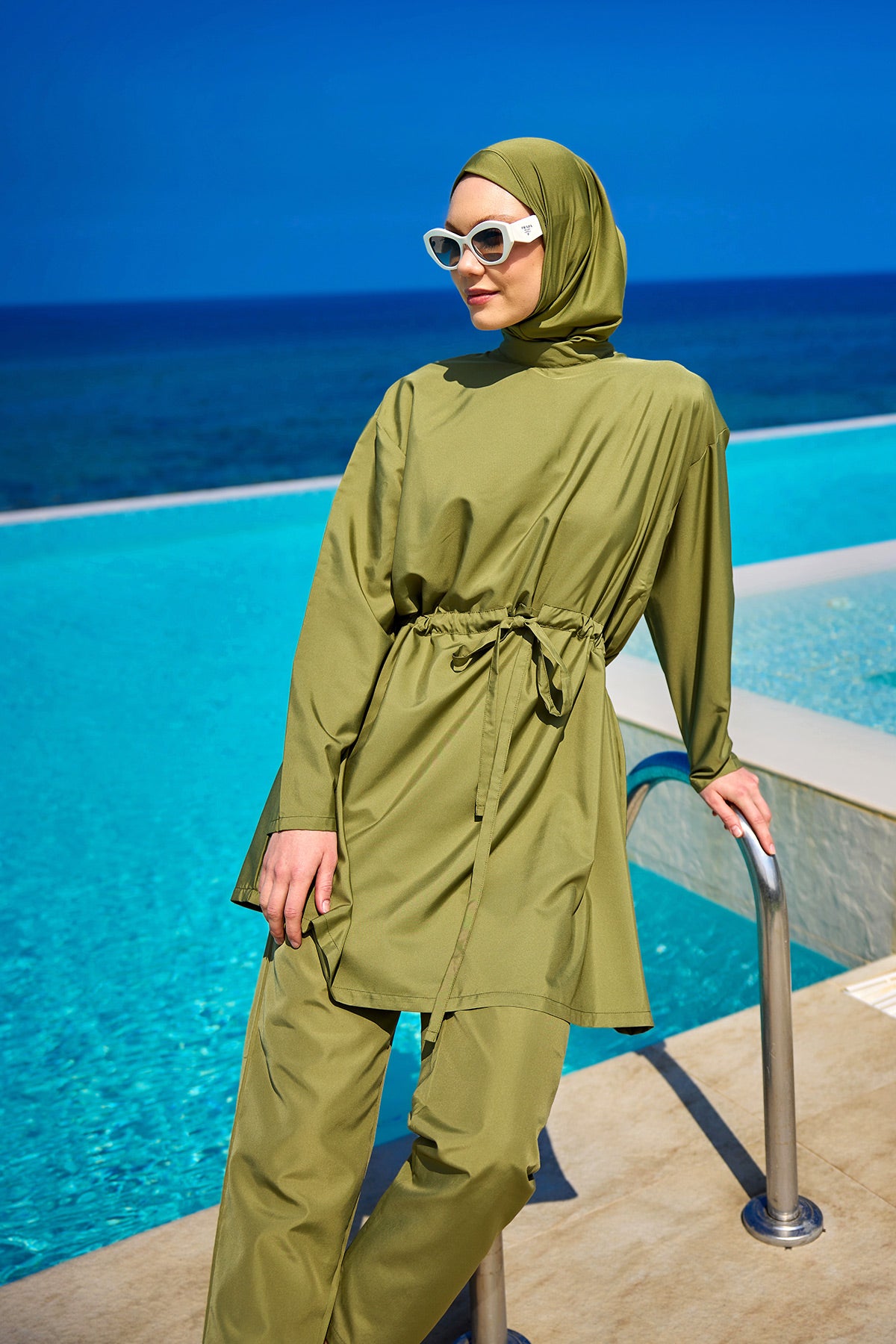 Andalus Tesettür Mayo A2502-5 Yeşil