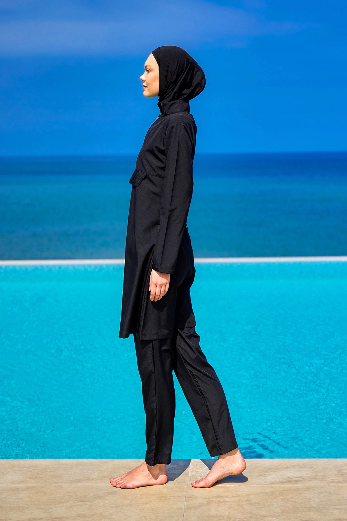 Andalus Tam Kapalı Tesettür Mayo - A2503-1