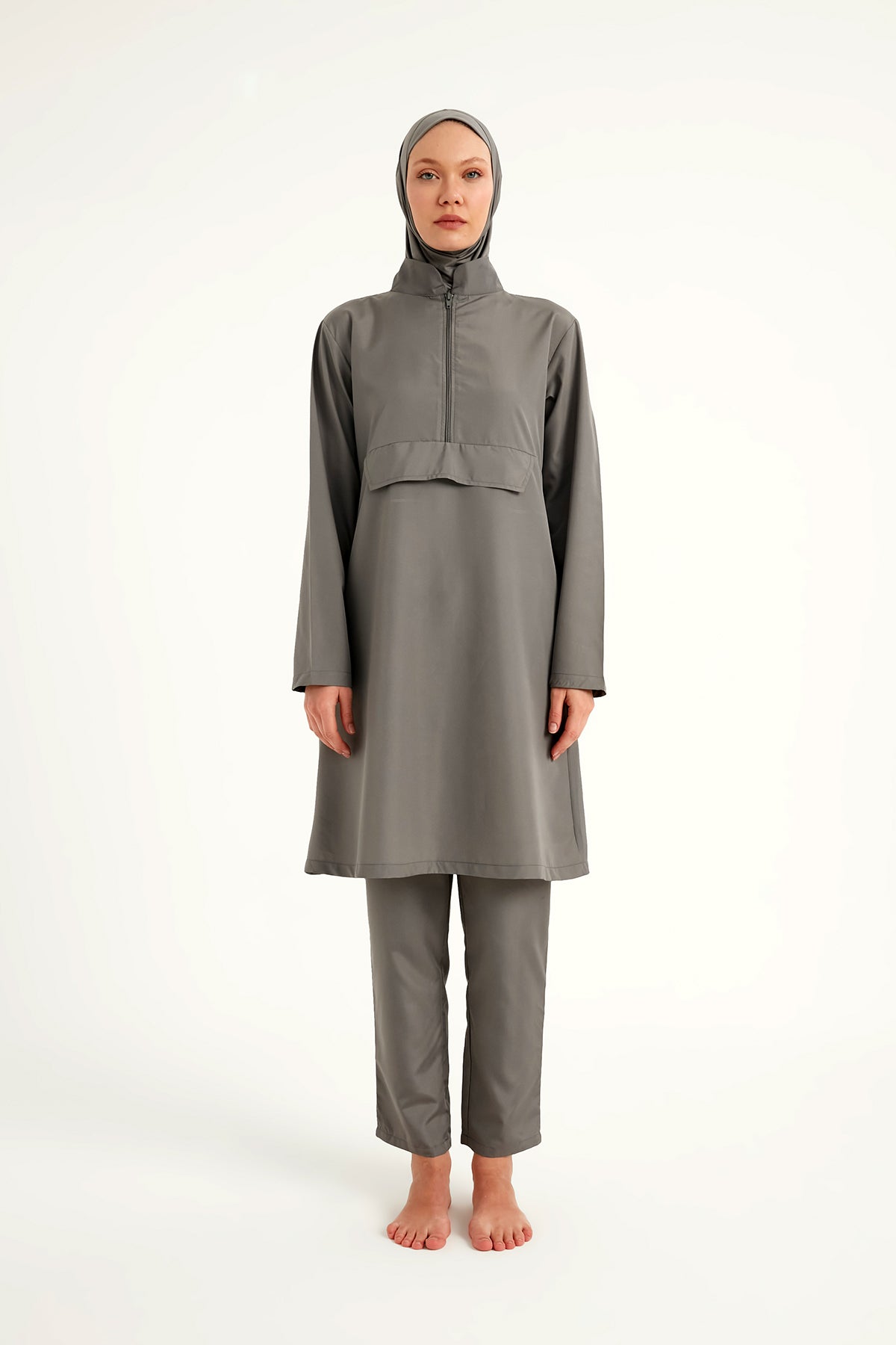 Andalus Tesettür Mayo A2503-4 Füme