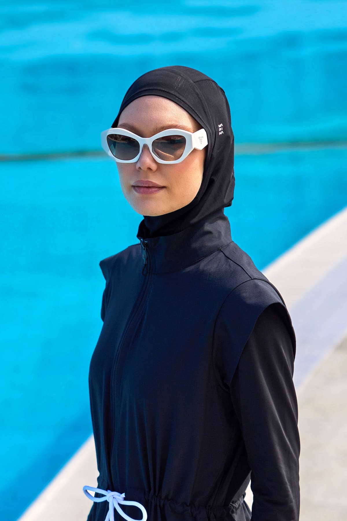 Athletic Siyah Bone B2601-3 (Beyaz Logolu)