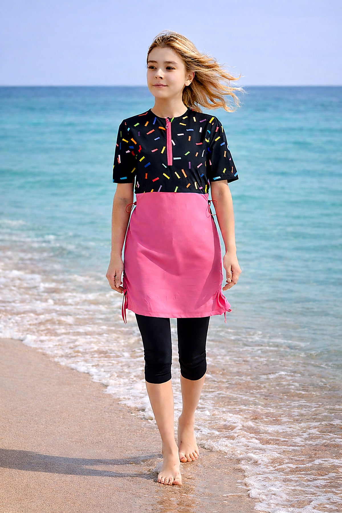 Marina Kız Garson Boy Tesettür Mayo - G2502 Ürün ana görseli