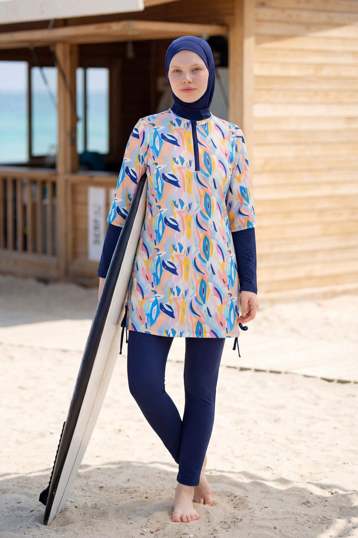 Marina Kız Garson Boy Tesettür Mayo G2503