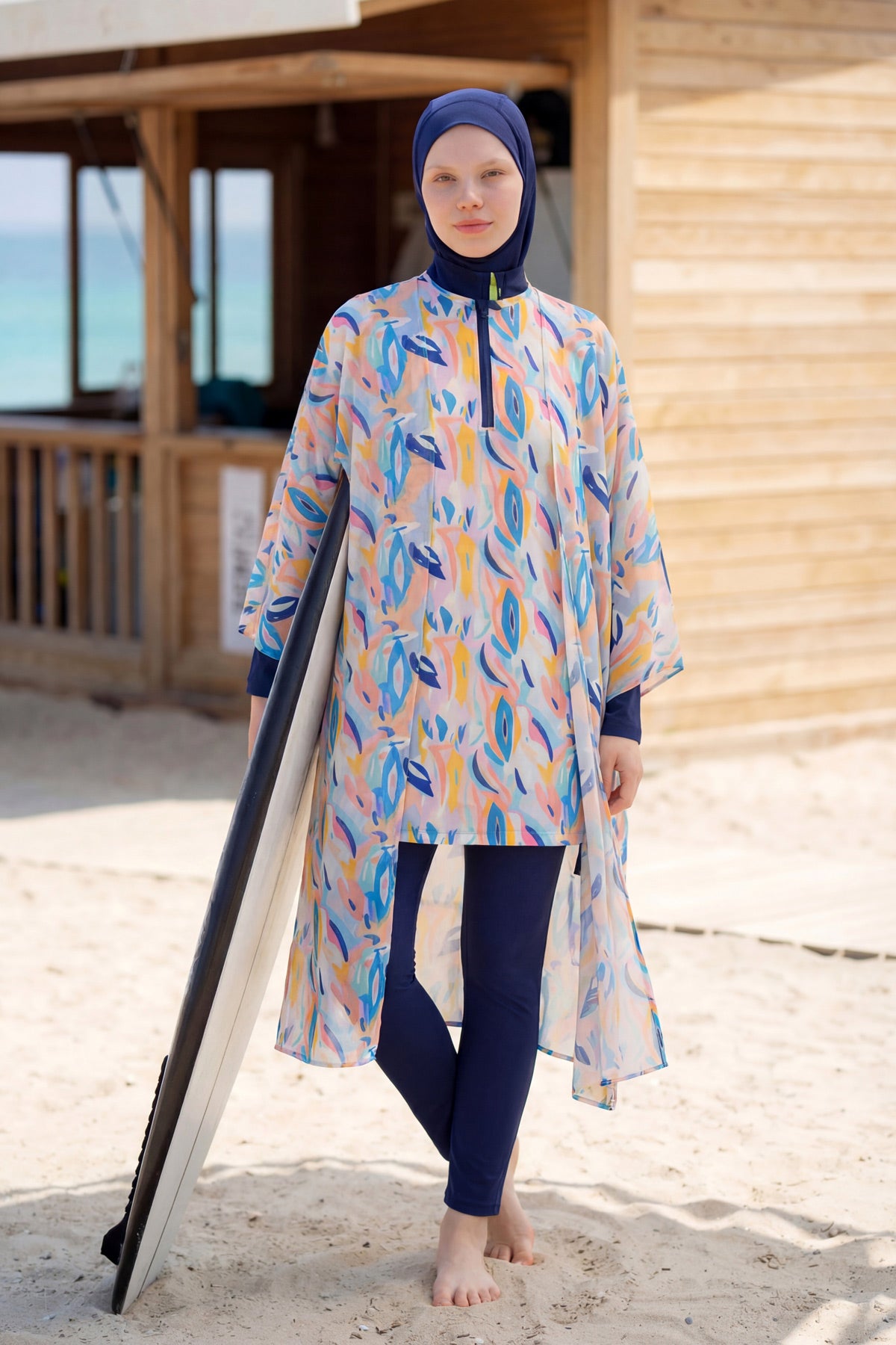 Marina Kız Çocuk Garson Pareo - GP2503