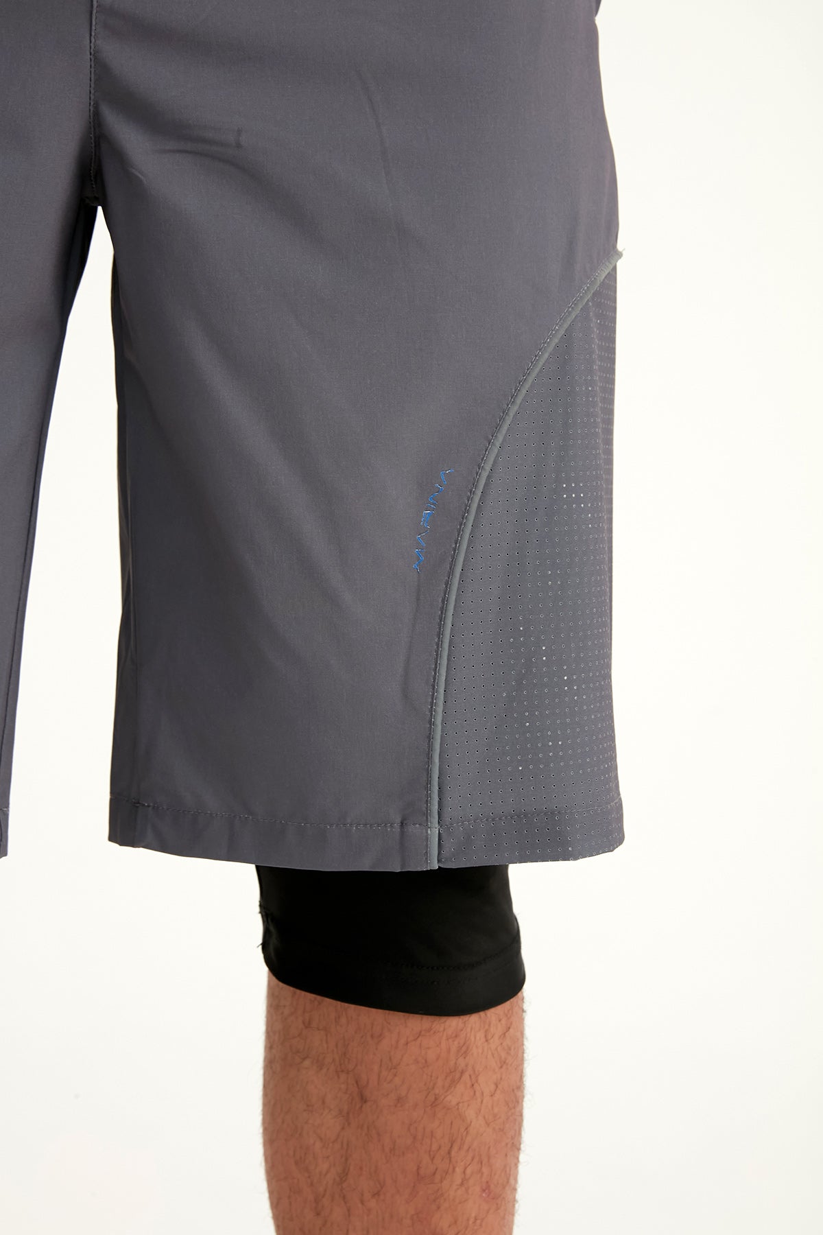 Marina Füme Erkek Tesettür Yüzme Şortu - S2501-1