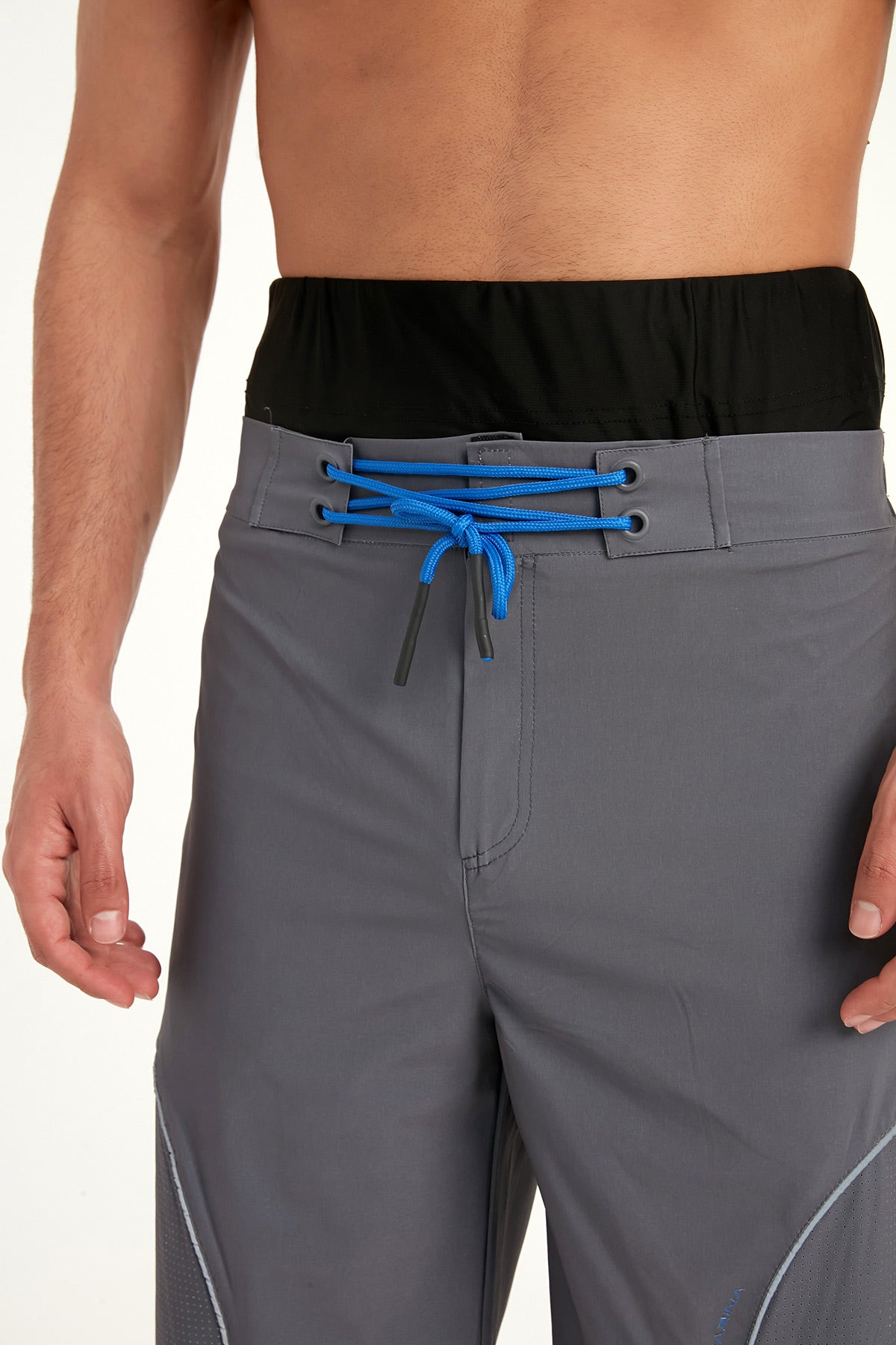 Marina Füme Erkek Tesettür Yüzme Şortu - S2501-1