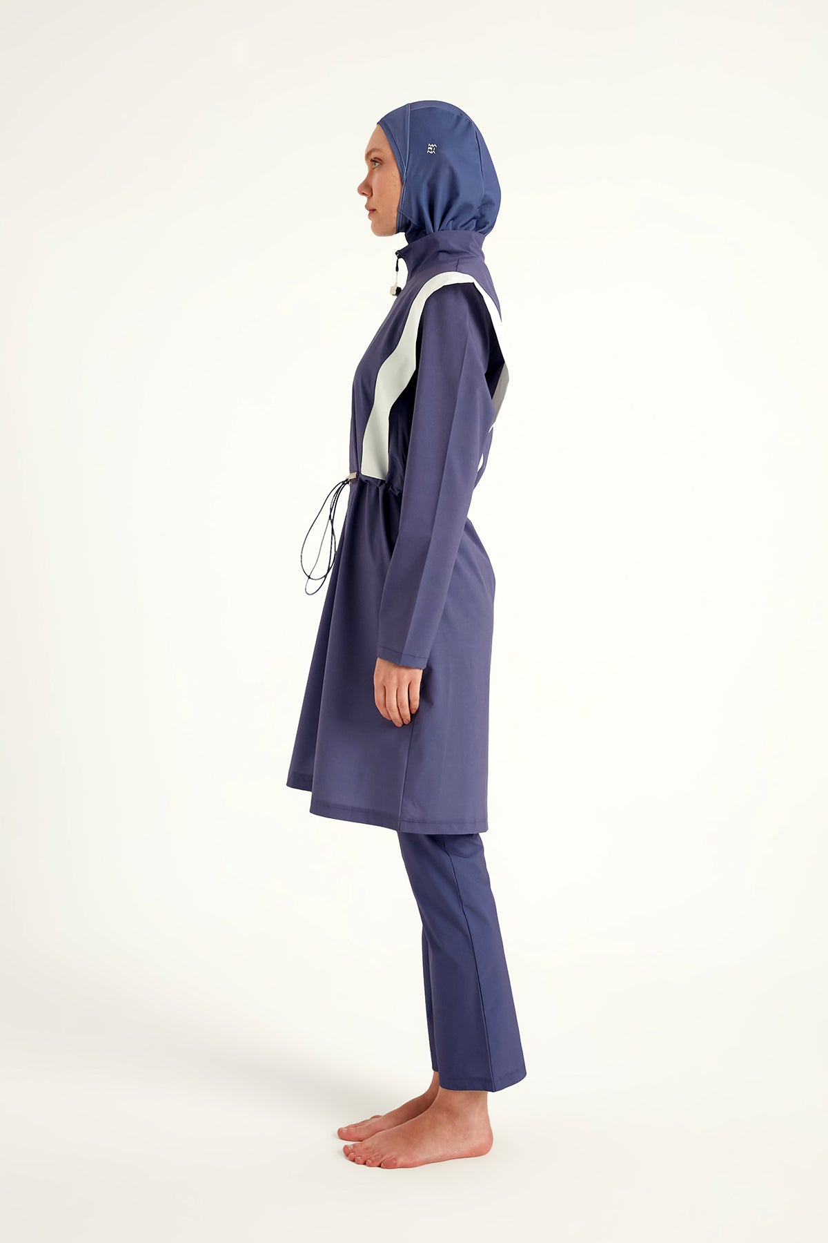 Marina İndigo Tam Kapalı Tesettür Mayo - M2526-2