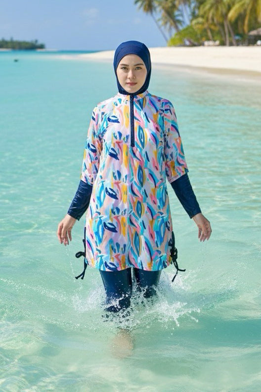 Marina Kız Garson Boy Tesettür Mayo G2503 Ürün ikincil görseli