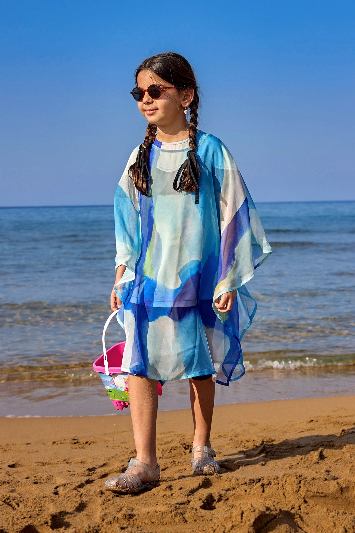 Marina Kız Çocuk Şifon Pareo - CP2501