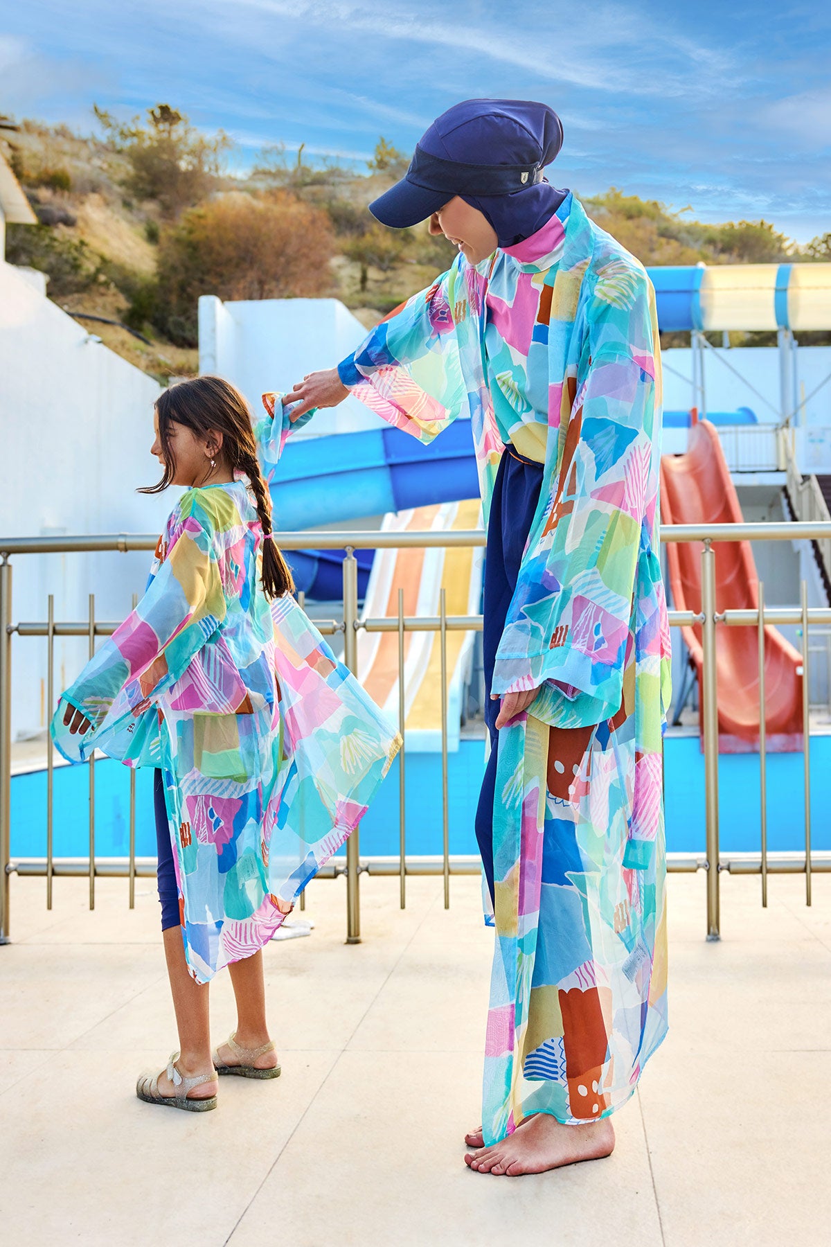 Marina Renkli Pareo Kimono – P2506