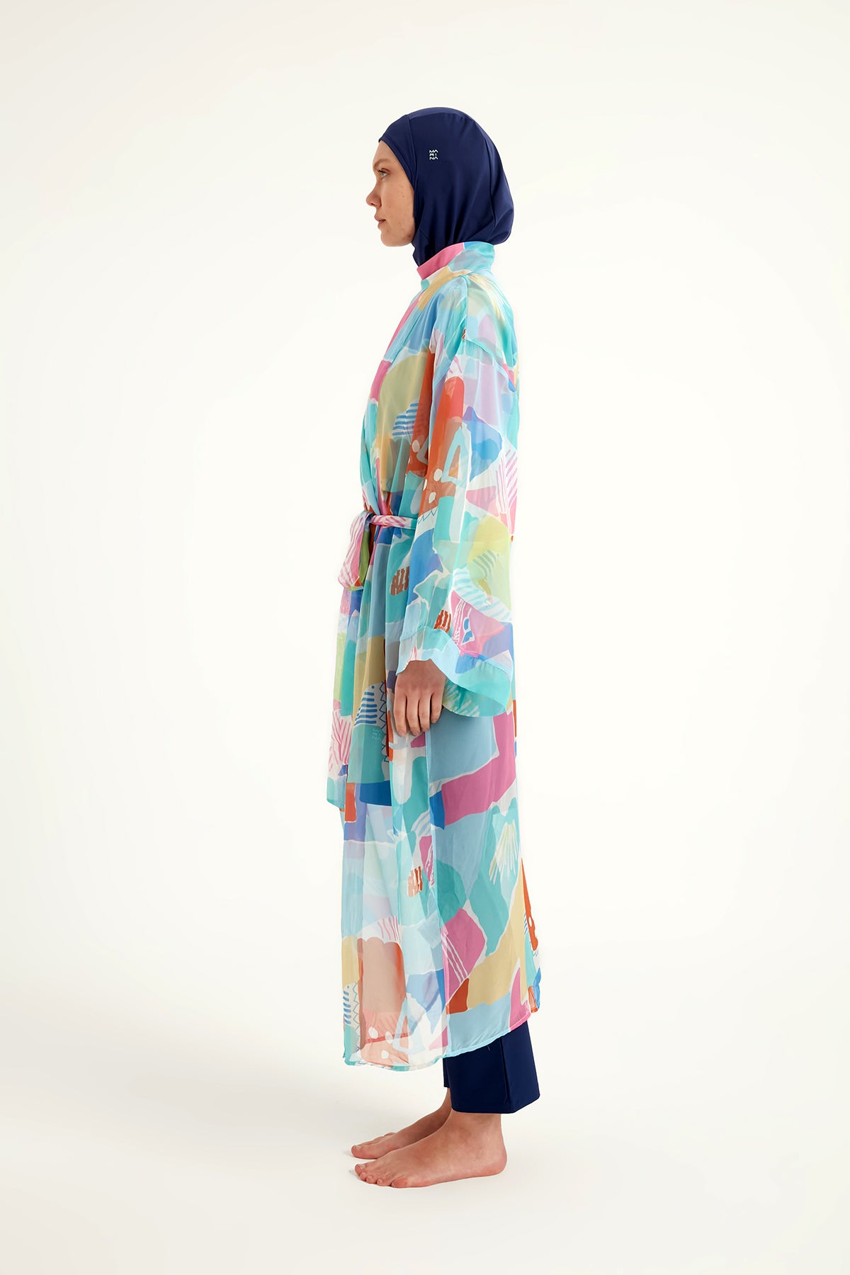 Marina Renkli Pareo Kimono – P2506
