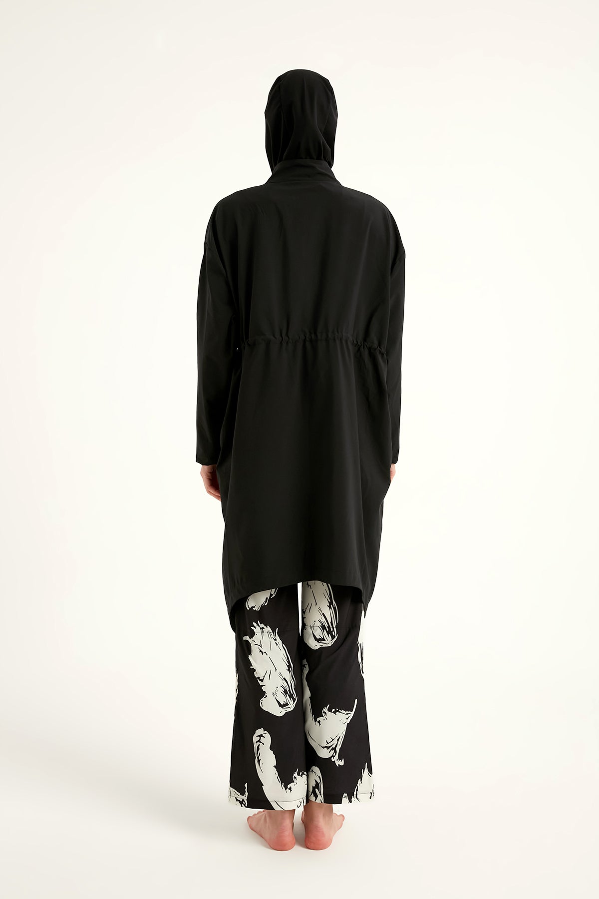 Marina Siyah Tam Kapalı Tesettür Mayo – M2503-3